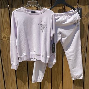 Wildfox “Keep Growing” Loungewear Set